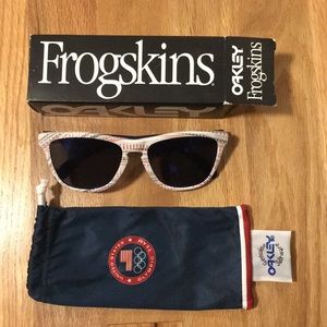 Oakley team USA collection frogskin sunglasses